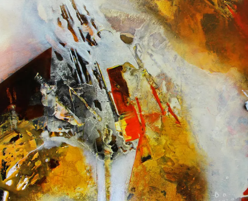 Judith-Zila-Kunst-Kunsttherapie-Galerie-2018-Zwei-Welten-64x80-Acryl-Mischtechnik