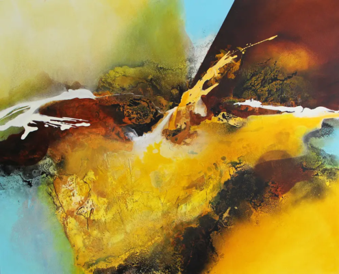 whiteless, 2018, 80 × 100 cm Judith-Zila-Kunst-Kunsttherapie-Galerie-2018-whiteless-80x100-Acryl-Mischtechnik