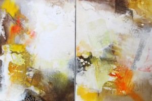 Der blinde Fleck, 2020, Diptychon je 30 × 40 cm Judith-Zila-Kunst-Kunsttherapie-Galerie-2020-Der-blinde-Fleck-Diptychon-je-30x40-Acryl-Mischtechnik