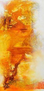 Kings Canyon, 2020, 40 × 80 cm, verkauft Judith-Zila-Kunst-Kunsttherapie-Galerie-2020-Kings-Canyon-40x80-Acryl-Mischtechnik