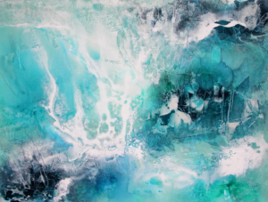 Stairways to Heaven, 2021, 60 × 80 cm, verkauft Judith-Zila-Kunst-Kunsttherapie-Galerie-2021-Stairways-to-Heaven-60x80-Acryl-MIschtechnik