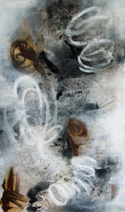 Judith-Zila-Kunst-Kunsttherapie-Galerie-2022-Gedankenkarussell-60x100-Acryl-MIschtechnik