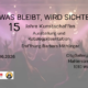15 Jahre Kunstschaffen