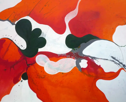 Betrachtungen, 2013, 80 × 118 cm, verkauft Judith-Zila-Kunst-Kunsttherapie-Galerie-2013-Betrachtungen-80x118-Acryl. Verkauft