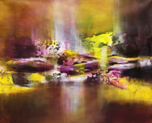 Judith-Zila-Kunst-Kunsttherapie-Galerie-2025-Avalon-50x60-Acryl-Mischtechnik.-Verkauft