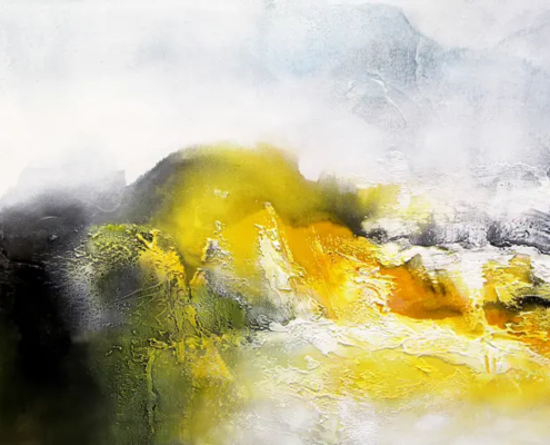 Winterglut, 2026, 50 × 100 cm Judith-Zila-Kunst-Kunsttherapie-Galerie-2026-Winterglut-50x100-Acryl-Mischtechnik