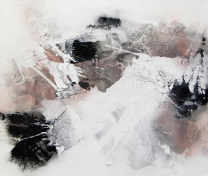 Zwischenzeiten, 2026, 60 × 70 cm Judith-Zila-Kunst-Kunsttherapie-Galerie-2026-Zwischenzeiten-60x70-Acryl-Mischtechnik